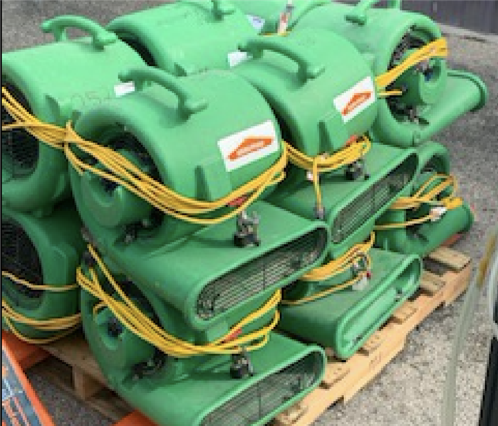 Green drying equipment.